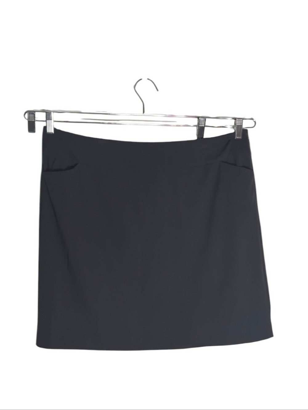 Eileen Fisher Womens Skirt Golf Tennis Pickleball Charcoal Grey Quiet Luxury XL